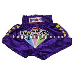 Thaismai Muay Thai Boxing Shorts "Powerpuff" Purple | Shorts