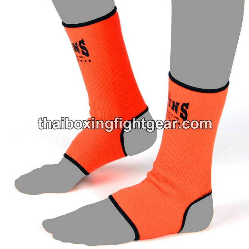 Twins AG1 Cotton Ankles Guards Orange Twins - 1