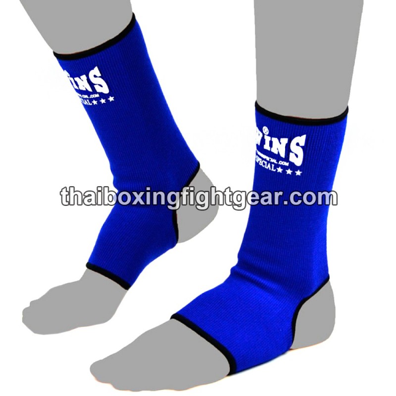 Twins AG1 Cotton Ankles Guards Blue Twins - 1