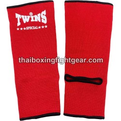 Twins AG1 Cotton Ankles Guards Red Coton Twins - 3