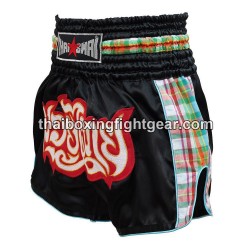 Thaismai Muay Thai Boxing Shorts "Paa Kao Maa Black" Thaismai - 5