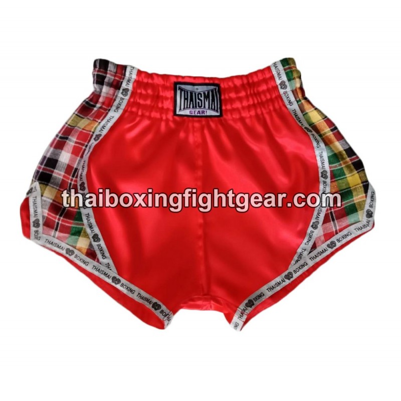 Thaismai Muay Thai Boxing Shorts "Paa Kao Maa Red" Thaismai - 1
