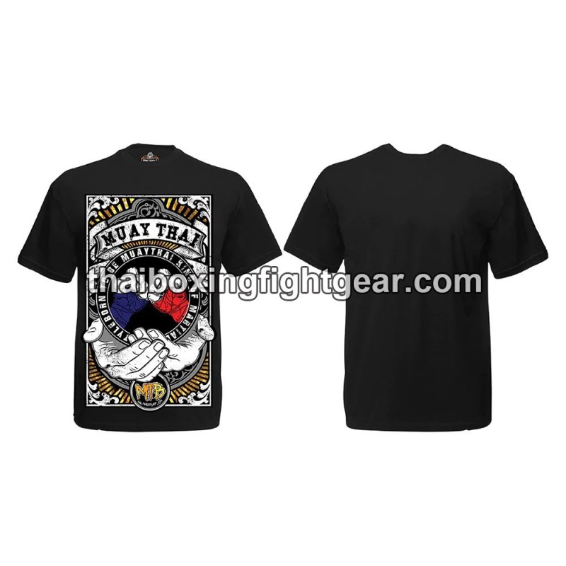 Born To Be Muay Thai Cotton T-shirts