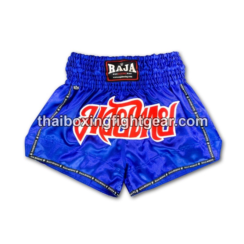 Raja Boxing Muay Thai Boxing Shorts Classic Blue