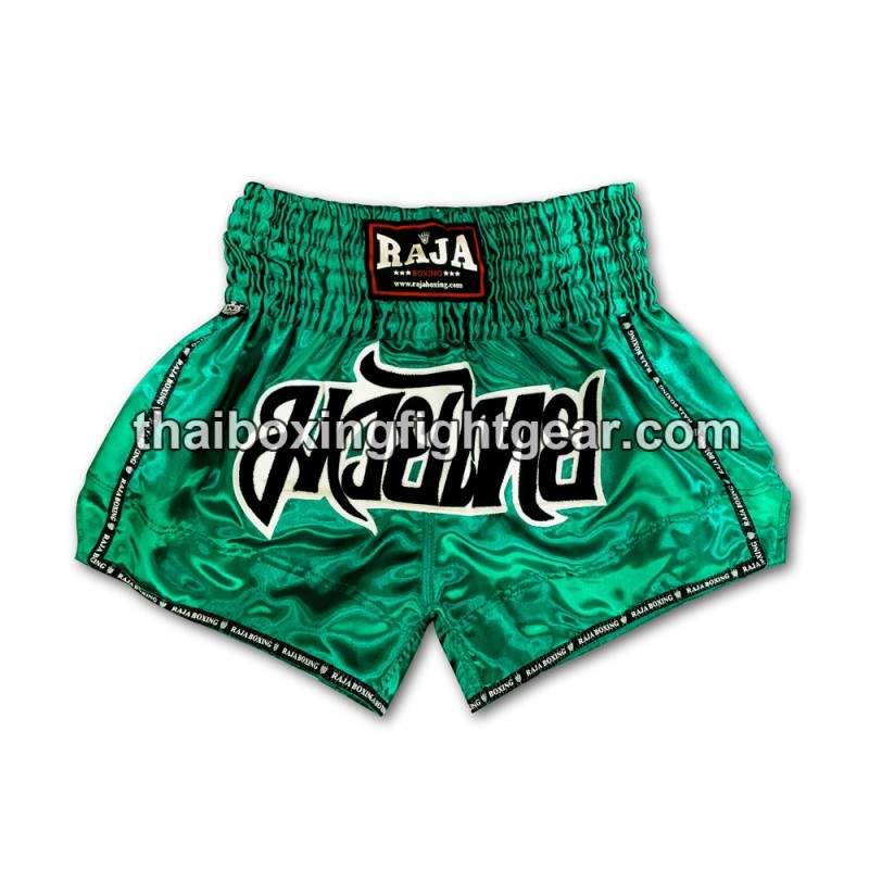 Raja Boxing Muay Thai Boxing Shorts Classic Green