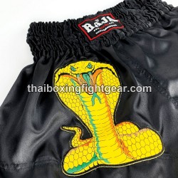 Raja Boxing Muay Thai Boxing Shorts "Snake" Black Raja - 2