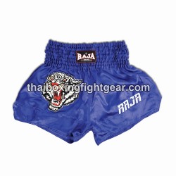 Raja Boxing Muay Thai Boxing Shorts "Tiger" Blue Raja - 1