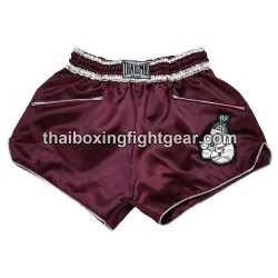 Thaismai Muay Thai Boxing Shorts "FIGHT" Maroon Thaismai - 1