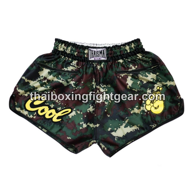 Thaismai Muay Thai Boxing Shorts "COOL" Camo Thaismai - 1