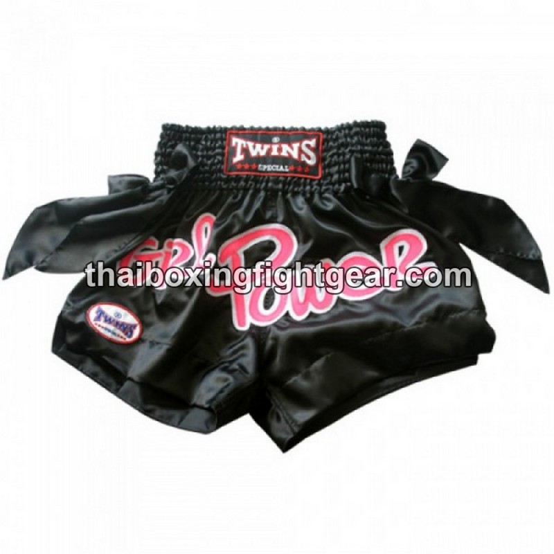 Twins Muay Thai Boxing Shorts "Girls Power" Twins - 1