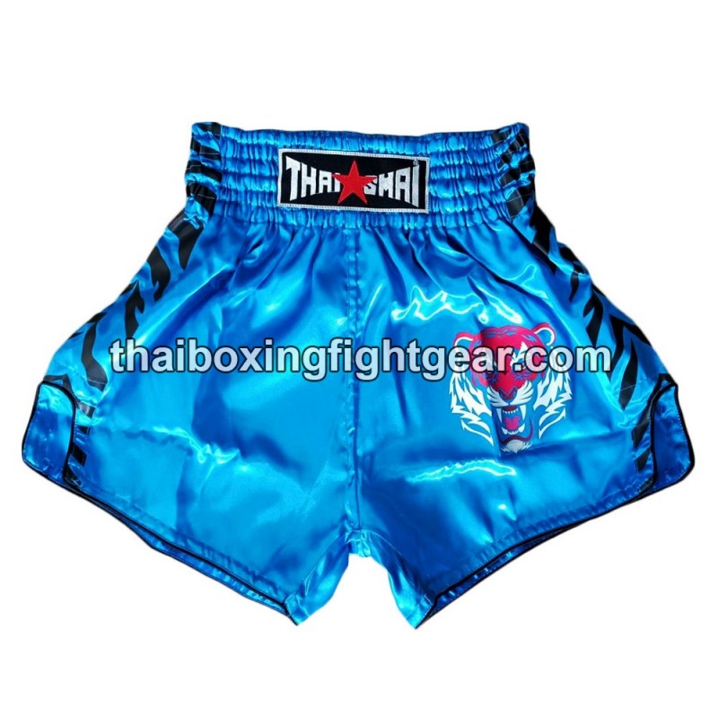 Thaismai Muay Thai Boxing Shorts "Tiger Blue" Thaismai - 1