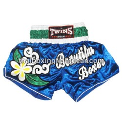 Twins Muay Thai Boxing Shorts "Beatuful Boxer Blue" Twins - 1