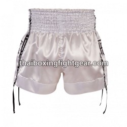 Top King Muay Thai Boxing Shorts TKTBS-201 White Top King - 2