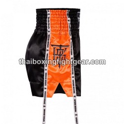 Top King Muay Thai Boxing Shorts TKTBS-202 Black Orange Top King - 4