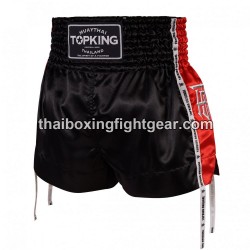 Top King Muay Thai Boxing Shorts TKTBS-202 Black Red Top King - 1