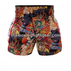 Top King Muay Thai Boxing Shorts TKTBS-205 White Top King - 2