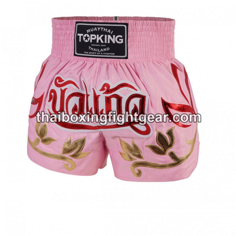 Top King Muay Thai Boxing Shorts TKTBS-209 Pink Top King - 1