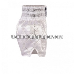 Top King Muay Thai Boxing Shorts TKTBS-211 White Silver Top King - 4