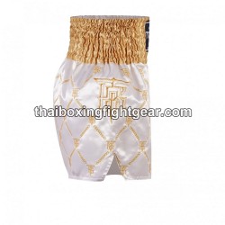 Top King Muay Thai Boxing Shorts TKTBS-211 White Gold Top King - 4