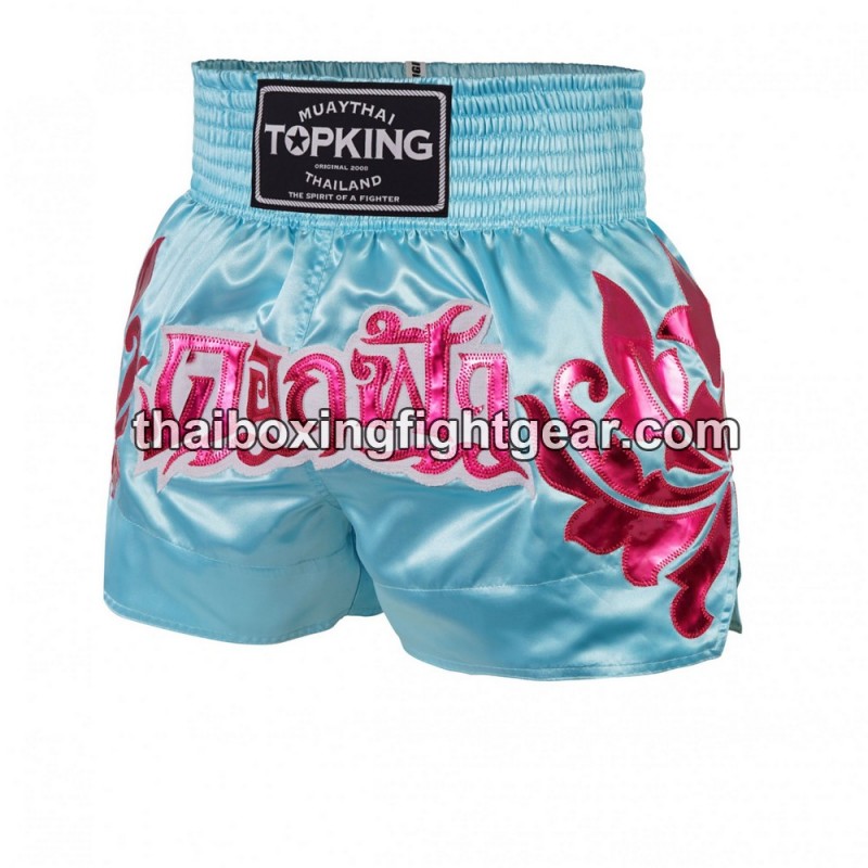 Top King Muay Thai Boxing Shorts TKTBS-210 skyblue Top King - 1