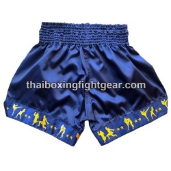 Lumpini Muay Thai Short Blue/Gold | Muay Thai Shorts