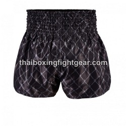 Top King Muay Thai Boxing Shorts TKTBS-213 Black Silver Top King - 2
