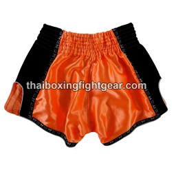 Lumpinee Muay Thai Shorts Orange / Black | Muay Thai Shorts