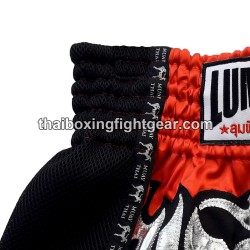 Lumpinee Muay Thai Shorts Red / Black | Muay Thai Shorts