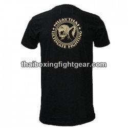 Human Fight T-shirt "Spinning side-kick" Black | T-shirts
