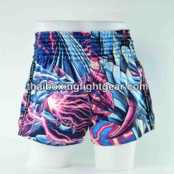 Raja Boxing Muay Thai Boxing Shorts "Blue Dragon" Raja