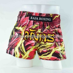 Raja Boxing Muay Thai Boxing Shorts "Red Dragon"