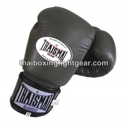 THAISMAI BG124 Muay Thai Boxing Gloves Leather Grey | Gloves