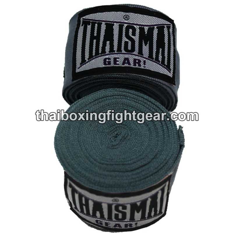 Thaismai Boxing Muay Thai handwraps HW7003 cotton 4.5M Gray