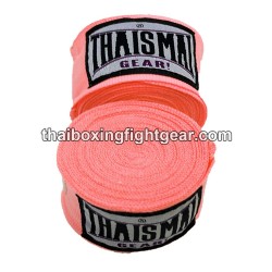 Thaismai Boxing Muay Thai handwraps HW7003 cotton 4.5M old Rose