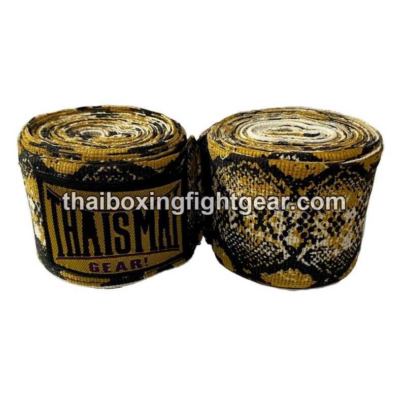 Thaismai Boxing Muay Thai handwraps HW7003 cotton 4.5M Fancy "BOA"