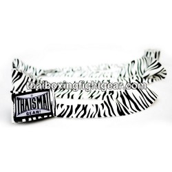 Thaismai Boxing Muay Thai handwraps HW7003 cotton 4.5M Fancy "zibra"