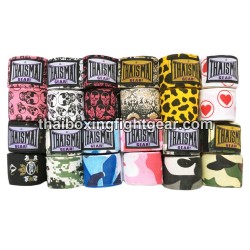 Thaismai Boxing Muay Thai handwraps HW7003 cotton 4.5M Fancy