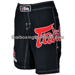 Fairtex MMA Shorts Black / Red | MMA Shorts