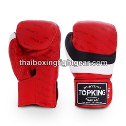Top King Muay Thai boxing gloves INNOVATION-TKBGIN Red