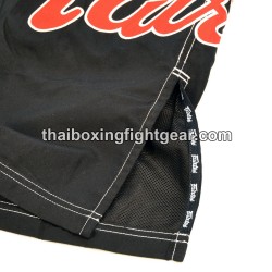 Fairtex MMA Shorts Black / Red | MMA Shorts