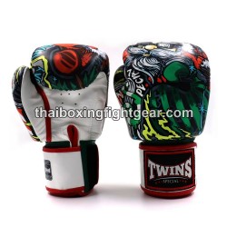 Muay Thai Gloves Twins FBGVL3-64 Saint Knuckle Boxing Gloves