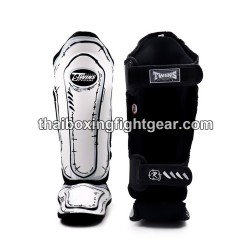 Twins FSGL10-66 COMIC Double Padded Leather Shin Pads / Guards